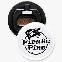 white custom button