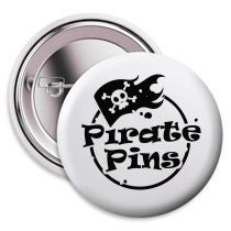 white custom button
